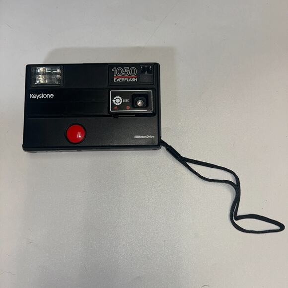 Disc Camera Keystone Everflash 1050 Motor Drive Nice Vintage Disc Camera - Picture 1 of 8
